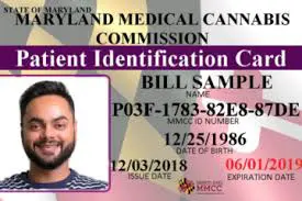 Maryland Medical Marijuana Card